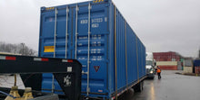 Load image into Gallery viewer, 40ft High Cube 1 Trip Blue Shipping Container (40HC1TRIPBLUE)