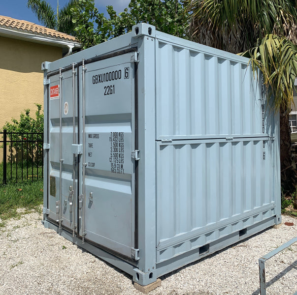 Portable Toilets, Concession Stands, and Guard Stations: Some Common Uses for 10-Foot Shipping Containers