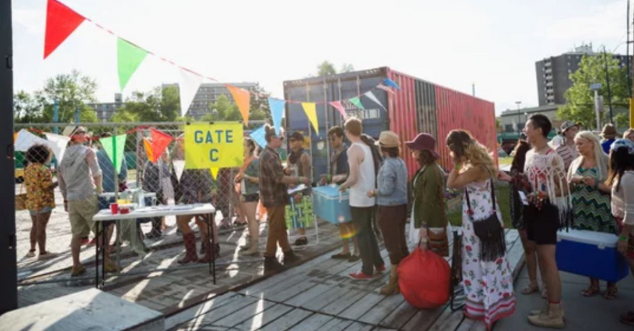 It’s Fair Season! Shipping Container Venues are Trending for Outside Events
