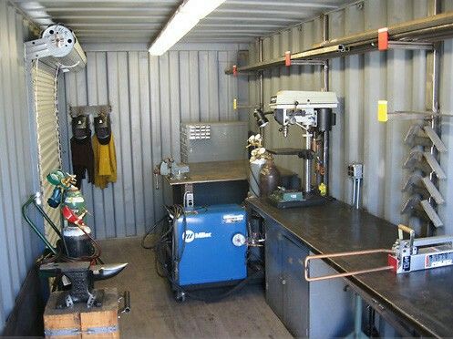 Using Shipping Containers to Put the 'Shop' in Workshop