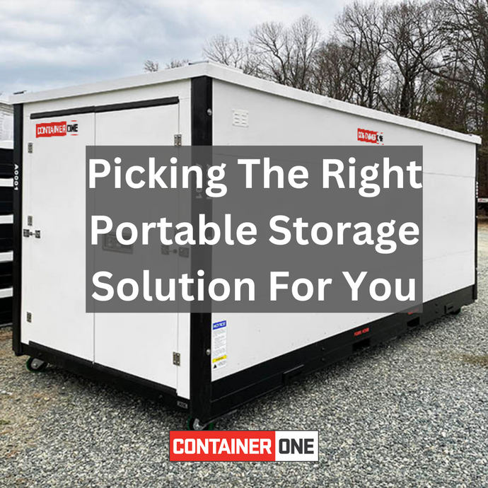 Picking The Right Portable Storage Solution For You