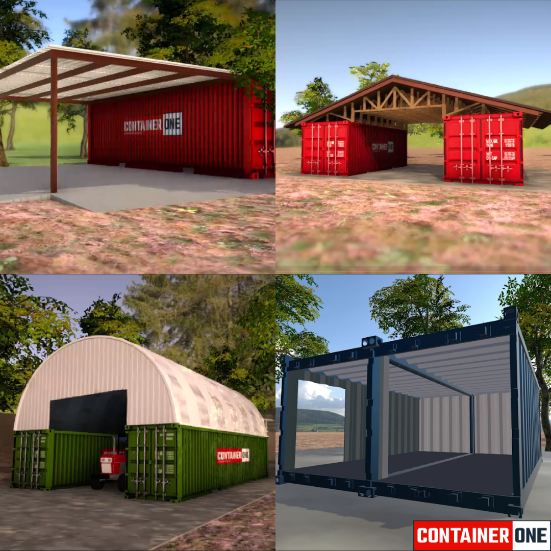 Another Innovative Idea: Instant Shipping Container Garages - Big Box  Containers