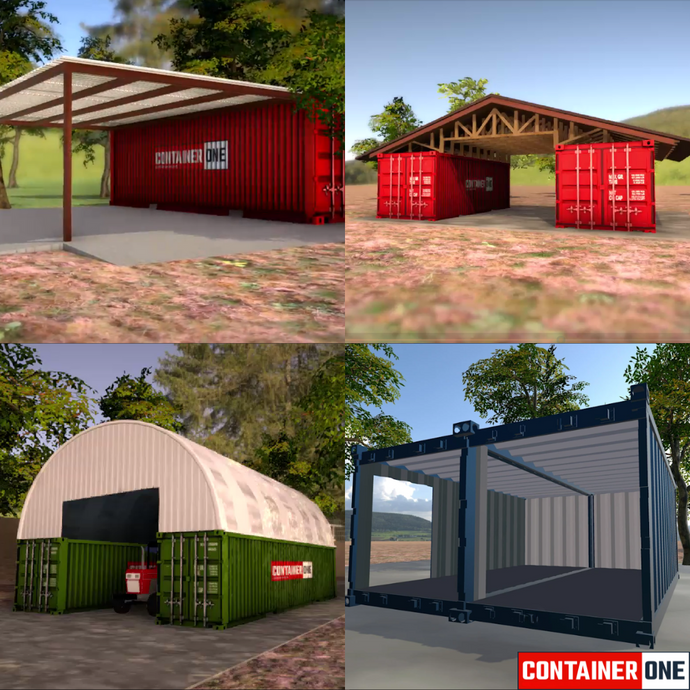 Shipping Container Garage