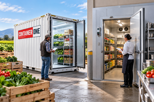 Refrigerated Containers vs. Walk-In Coolers: A Buyer's Guide for Restaurants, Grocers, and Growers