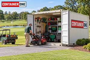 How Golf Courses and Sports Facilities Use Shipping Containers for Grounds Storage
