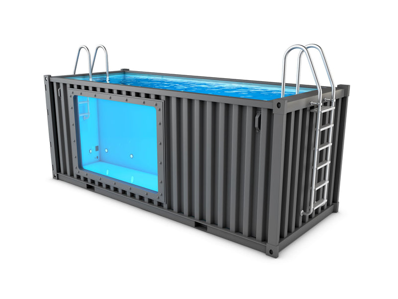 Stay Cool with a Shipping Container Swimming Pool