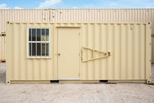 Load image into Gallery viewer, 20ft Mobile Office Shipping Container with Bathroom (20STMOB)
