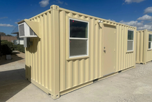 Load image into Gallery viewer, 20ft Shipping Container Office (Insulated / No Siding) (20STOFI)