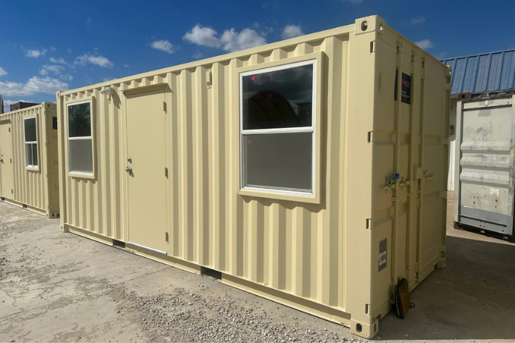 20' Brand New Office Container 20 ft Portable Office Container for Sale (No Siding)