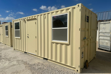 Load image into Gallery viewer, 20ft Shipping Container Office (Insulated / No Siding) (20STOFI)