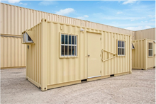 Load image into Gallery viewer, 20ft Shipping Container Office (Insulated / With Siding) (20STOFIS)