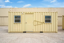 Load image into Gallery viewer, 20ft Shipping Container Office (Insulated / With Siding) (20STOFIS)