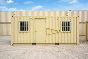 20ft Shipping Container Office (Insulated / With Siding) (20STOFIS)