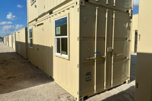 Load image into Gallery viewer, 20ft Shipping Container Office (Insulated / No Siding) (20STOFI)
