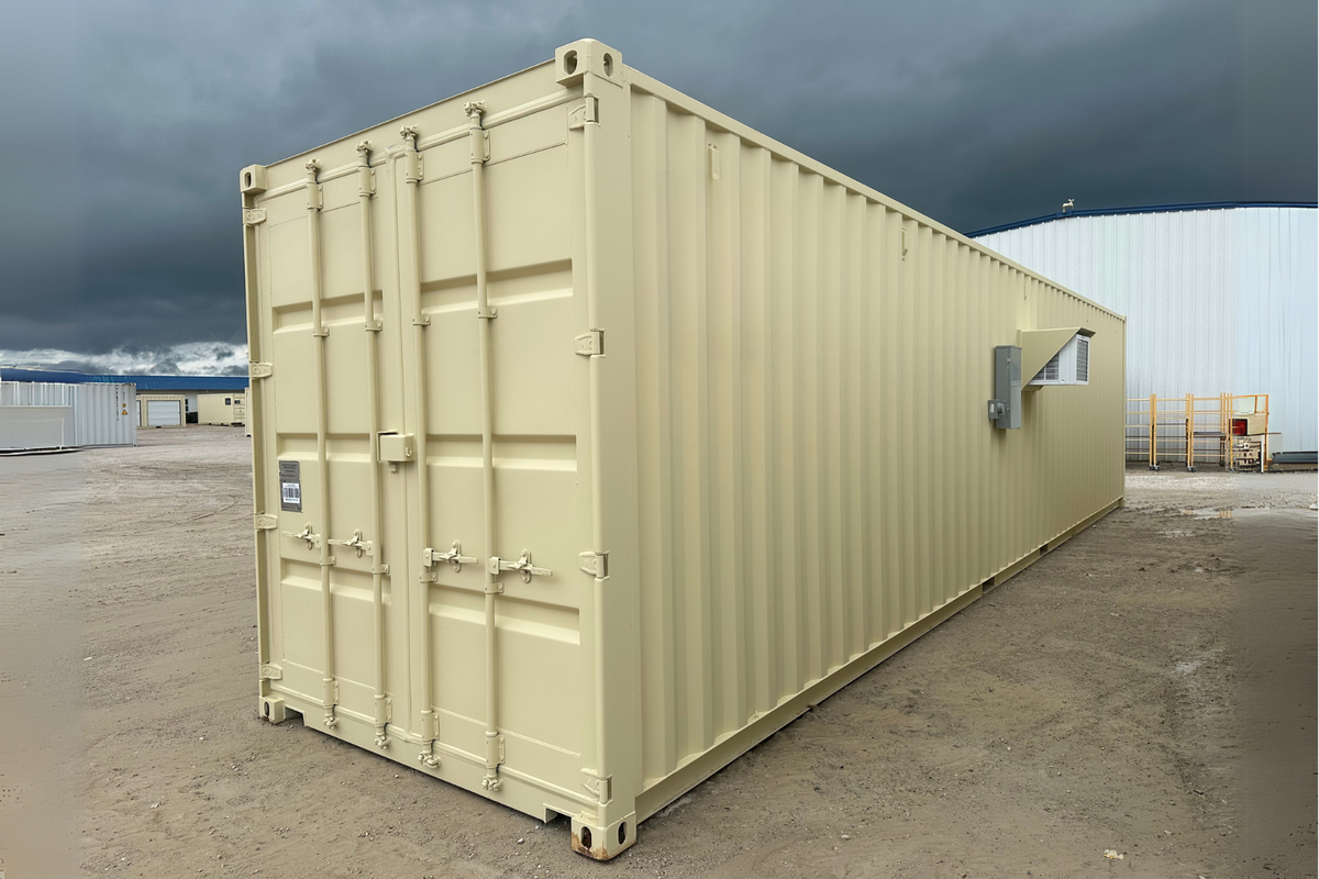 40 ft Portable Office Container for Sale (No Siding)