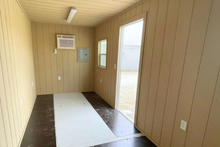 Load image into Gallery viewer, 40ft Shipping Container Office (Insulated / With Siding) (40STOFIS)