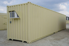 Load image into Gallery viewer, 40ft Shipping Container Office (Insulated / With Siding) (40STOFIS)