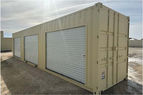 40ft Roll-Up Door Storage Unit (40HCRU)