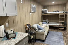Load image into Gallery viewer, 40ft Bunkhouse Cabin Shipping Container (40HCBH)