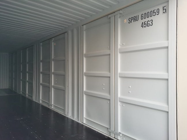 Fresh New One Trip Jan 2024 40ft High Cube 9'6ft High Container 40ft High Cube Side Door 1 Trip Shipping Container (40HCSD1TRIP)