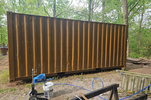 20ft Shipping Container Modified with Rollup Door and Window (20MOD1X1)