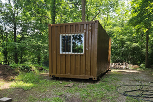 20ft Shipping Container Modified with Rollup Door and Window (20MOD1X1)