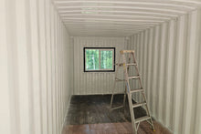 Load image into Gallery viewer, 20ft Shipping Container Modified with Rollup Door and Window (20MOD1X1)