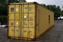 Load image into Gallery viewer, 40 ft High Cube Wind and Water Tight (40HCWWT) Shipping Container Angle View