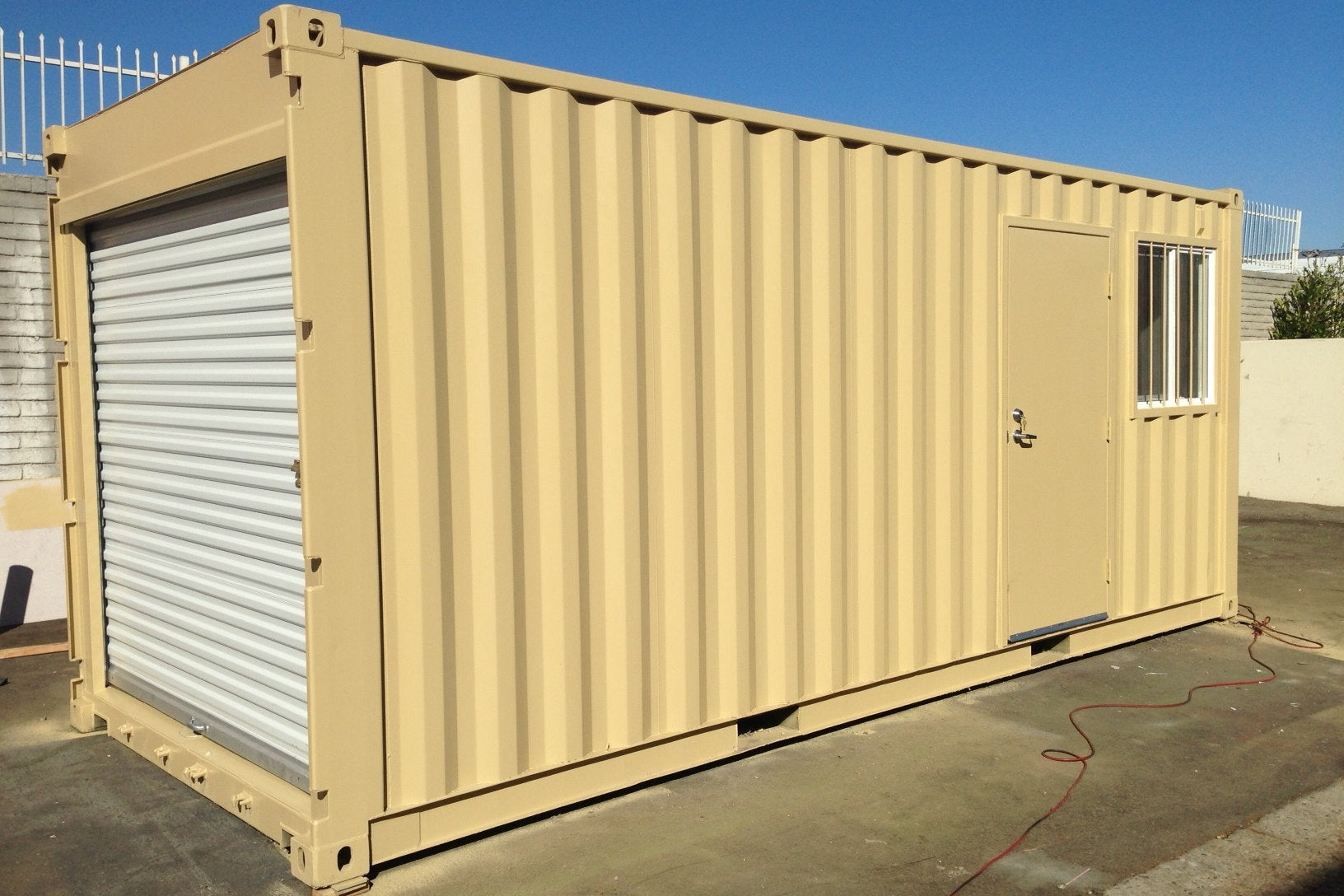 8ft Wide shipping container roll up door