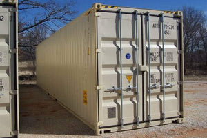 40 ft High Cube 1 Trip (40HC1TRIP) Shipping Container Left Angle View